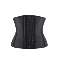 SUNTEK产后25根钢骨束身衣橡胶塑身腰封女运动束腰带健身束腰内衣收腹带