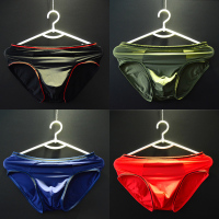 SUNTEK4条男士冰丝三角内裤透气中腰速干性感透明情趣裤头秋冬透气旅游