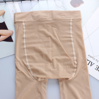 SUNTEK透肤隐形裤5D薄款肤色丝袜连袜裤丝袜裤弹力透气遮瑕钢丝袜 30D大码西瓜档(肤色) 均码