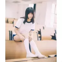 SUNTEKLolita日系学生天中筒袜过膝袜丝袜弹力透气堆堆袜女春秋白色 白色中筒 均码