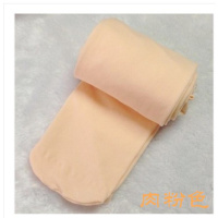 SUNTEK丝袜女白色连裤袜成人舞蹈袜大童连裤袜薄款天弹力袜裤120D夏 肉粉色(135-160身高) 均码