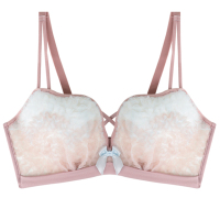 SUNTEK内衣女无钢圈性感美背小胸聚拢少女学生上托调整型夏季套装文胸罩文胸套装