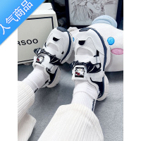 SUNTEK爆改可爱透气镂空包头凉鞋女运动外穿丑萌大头配裙子学生沙滩鞋