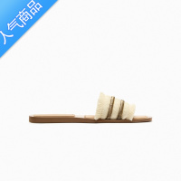 SUNTEK2023年夏季新款女鞋平跟凉拖鞋女外穿一字带百搭流苏饰平底凉鞋