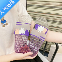 SUNTEK拖鞋女夏韩版时尚百搭网红ins仙女学生外穿水晶透明防滑室内凉鞋