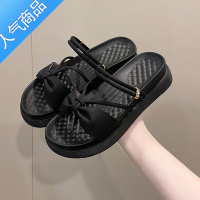 SUNTEK网红超火两穿凉鞋女夏仙女风2023年新款配裙子厚底中跟外出凉拖鞋