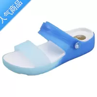 SUNTEK2023新款洞洞鞋女夏防滑坡跟百搭沙滩鞋女士凉拖外穿露趾果冻凉鞋