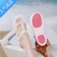 SUNTEK洞洞鞋女款防滑外穿新款软底厚底拖鞋果冻包头沙滩鞋护士凉鞋
