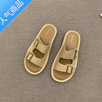 SUNTEK勃肯鞋半拖凉鞋女款外穿时尚2023年夏季新款外出不累脚软底凉拖鞋