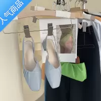 SUNTEK法式包头凉鞋女夏中跟仙女风配裙子2022新款韩系小众后空粗跟单鞋