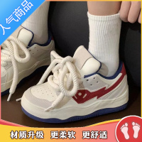 SUNTEK小白鞋女鞋2023年新款春季百搭ins小众原创复古休闲运动板鞋单鞋