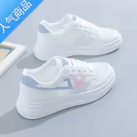 SUNTEK小白鞋女2023新款夏季薄款女生百搭运动厚底网鞋透气网面休闲鞋子