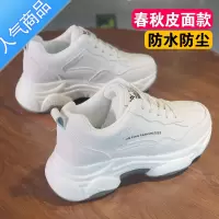 SUNTEK老爹鞋女款厚底小白秋季运动鞋休闲2023新款鞋子春秋百搭女鞋秋款