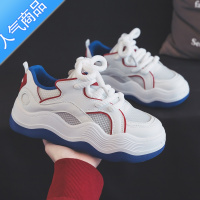 SUNTEK夏季薄款透气小白鞋女鞋2023新款夏款网面网鞋百搭运动板鞋配裙子