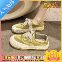 SUNTEK网红帆布小白鞋女2022夏季新款小众设计轻便百搭厚底休闲板鞋