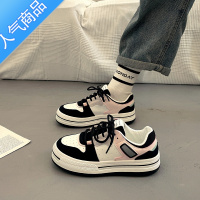 SUNTEK厚底小白休闲运动鞋女春秋港风百搭2023新款小众原创跑步板鞋