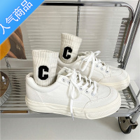 SUNTEK易少年 日系小白鞋女ins超火学生百搭帆布鞋2023春季新新款运动鞋