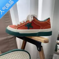 SUNTEK帆布鞋女大码女鞋41一43百搭小众设计感美式复古hiphop鞋子板鞋夏