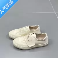 SUNTEK帆布休闲鞋女2023夏季新款圆头魔术贴薄款透气平底运动板鞋