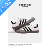 SUNTEK[稻草先生]复古德训鞋男女款三条杠小众平底小白鞋运动休闲板鞋