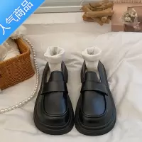 SUNTEK学院平底日系JK制服乐福鞋英伦风小皮鞋复古单鞋子女2023春秋新款