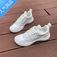 SUNTEK2023年新款浅口小白鞋女夏季薄款网面透气厚底休闲百搭轻便运动鞋
