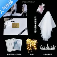 SUNTEK成人礼18岁高跟鞋女学生细跟水晶鞋气质公主送闺蜜成年礼生日礼物