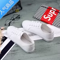 SUNTEK学生低帮文艺小白鞋百搭白色帆布鞋女夏韩2021新款老北京布鞋单鞋