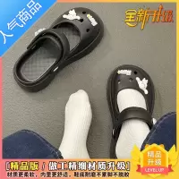 SUNTEK奶呼呼包头拖鞋女外穿2023夏季新款可爱少女心洞洞鞋厚底松糕凉拖