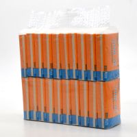 婴儿便携式4层方巾纸擦手纸手帕纸竹浆本色随身包40包|20包