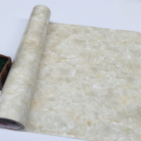 大理石贴纸防水防潮加厚厨房防油贴纸耐温油烟机用柜灶台用墙贴|金镶玉8556 1米60cm宽