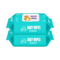 新生婴儿湿巾带盖加厚湿巾纸湿纸巾性湿纸巾|婴儿湿巾2大包