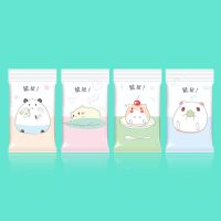 湿巾纸小包装男女学生随身装便携保湿卸妆性清洁湿巾创意|胖鼠鼠系列 3包装[18片]