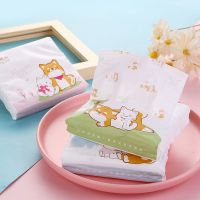 卡通印花纸巾抽纸小包可用餐巾纸彩色面巾纸母婴卫生纸|柴犬猫咪软抽纸 8包装
