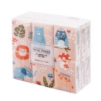 小包纸巾-森林家族手帕纸随身小包纸巾餐巾纸18包|18包