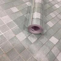 厨房防油贴纸耐温灶台用防水防火防油瓷砖墙贴壁纸自粘橱柜贴纸|浅色马赛克 60cm宽10米