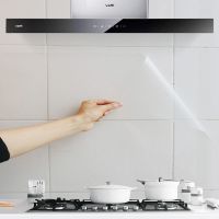 墙纸自粘厨房防油贴纸台面防水防潮耐温墙贴锡箔纸厨柜子灶台用|透明款 61厘米x10米长