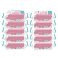 迈兜湿巾婴儿湿巾纸大包带盖宝宝学生成人擦脸|迈兜(10大包)