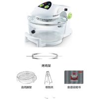 德国旋转空气炸锅 无油炸锅 家用 大容量 烤红薯机|标配+高低一体架+取物夹+旋转烤叉