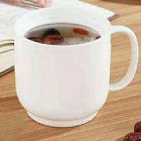 多功能养生壶电炖锅家用办公室燕窝花茶器迷你煮粥全自动陶瓷炖杯|白色单独杯身[不含底座不加热]