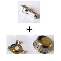 铝合金高压锅压力锅配件排气管倒扣架防堵罩限压阀|排气管+倒扣架+防堵罩