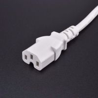电饭煲电源线电压力锅配件豆浆机插电线电热锅充电线|白色 不凹槽