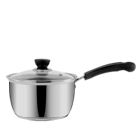 单柄不锈钢单底奶锅迷你小锅煮面条泡面锅牛奶婴儿宝宝小汤锅