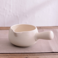 陶瓷奶锅宝宝辅食小砂锅700ml砂锅不粘锅迷你锅热牛奶锅煮粥泡面|奶锅(白色700ml)