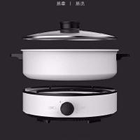单双层多功能电热锅电火锅家用电炒锅不粘锅电煎锅炒菜lhn30d|电火锅4L分体式
