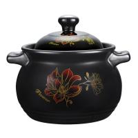 砂锅炖锅陶瓷锅煲汤锅饭煲耐高温养生汤煲家用燃气明火石锅大容量|金莲花5.99L适用6人左右