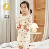 儿童睡袍秋冬纯棉宝宝睡裙婴儿睡袍男女童浴袍中大童睡衣