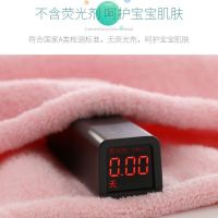 儿童浴巾纯棉斗篷浴袍连帽宝宝男女成人可穿超柔吸水游泳沙滩巾