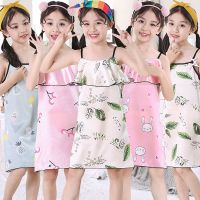 夏季儿童吊带睡裙女童可爱公主冰丝无袖吊带裙中大小童宝宝家居服