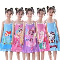 夏季儿童睡衣裙女童公主宝宝卡通吊带裙子童装可爱夏天家居服